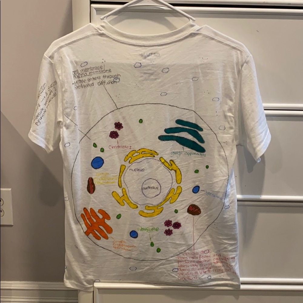 CUTE NERD BIOLOGY TSHIRT